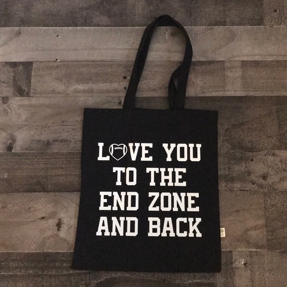Love You to the End Zone and Back Tote - Picture 6 of 11